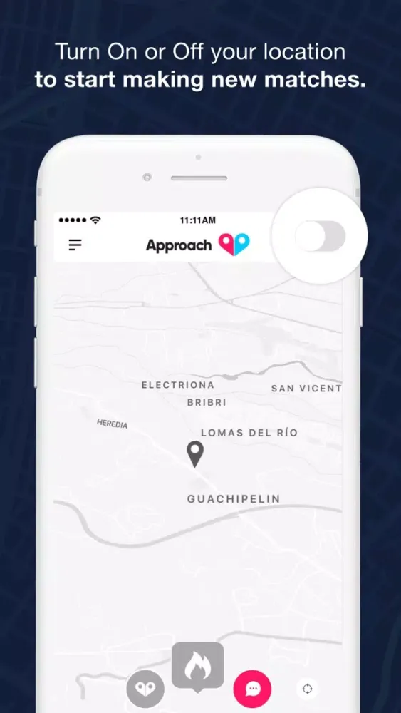 Ảnh chụp màn hình của Approach -Dating People Nearby