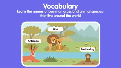 Grassland Animals for Kids應用截圖
