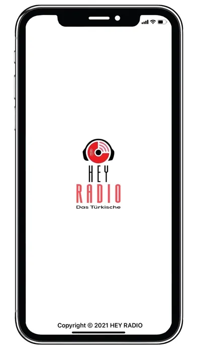 Tangkapan layar Hey Radio Almanya