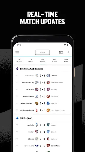 GOAL Live Scores Screenshots