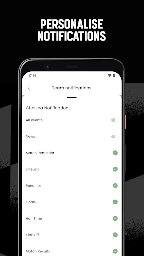 GOAL Live Scores Screenshots