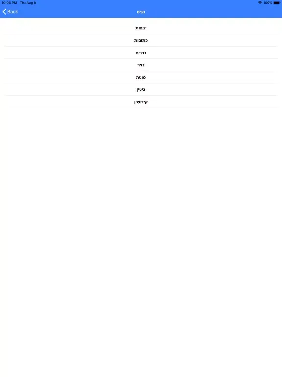 Capturas de pantalla de Kol Avrohom iPad 