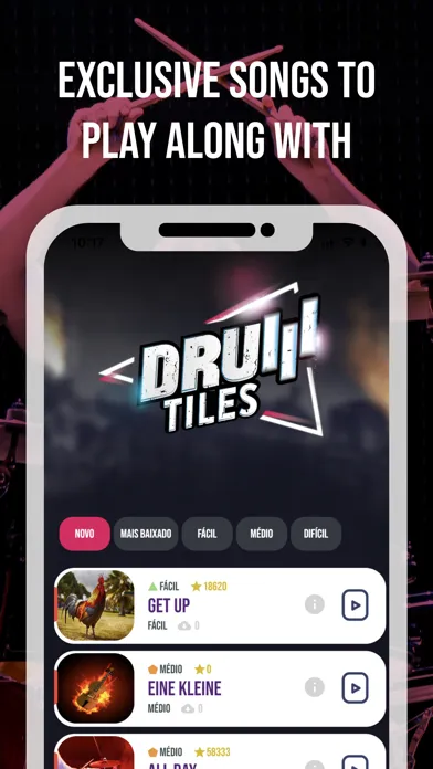 Drum Tiles: drumming game應用截圖