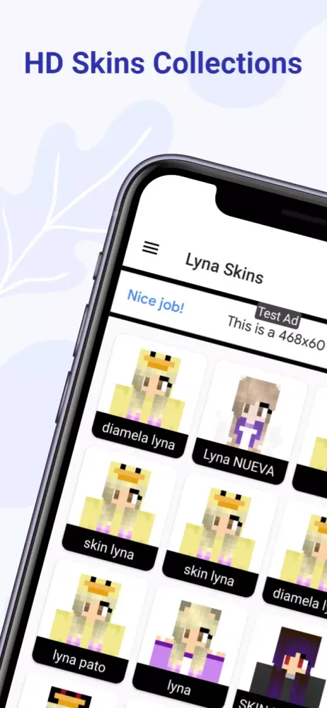 Skins de Lyna para Minecraft Ekran Görüntüleri