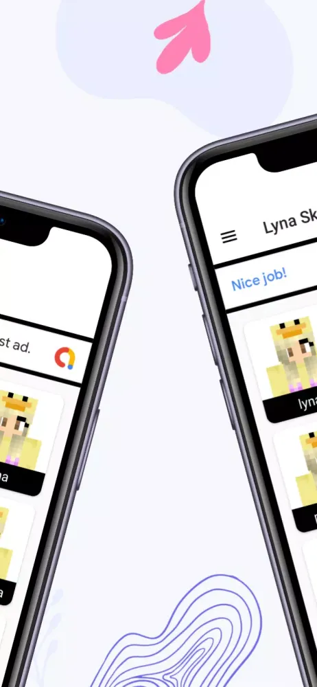 Skins de Lyna para Minecraft Ekran Görüntüleri