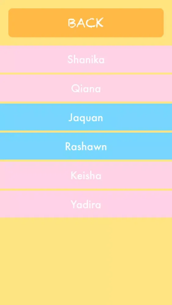 Baby names all over the world Screenshots