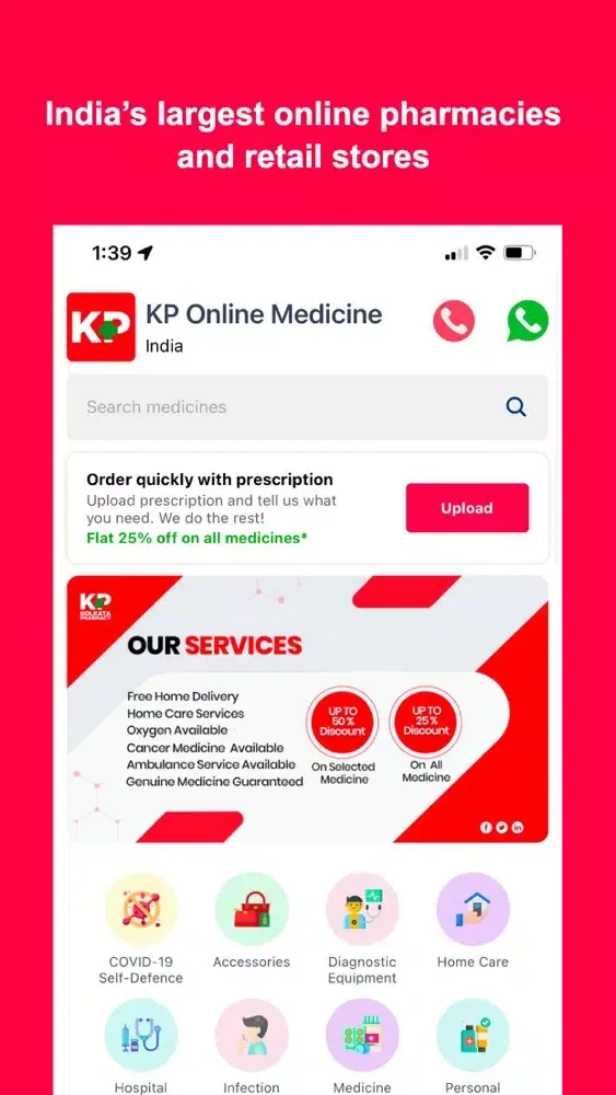 KP: Online Healthcare App Ekran Görüntüleri