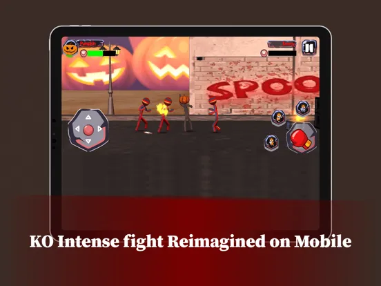 Tangkapan layar Pepe & Floki-Ninja Stick Fight iPad 