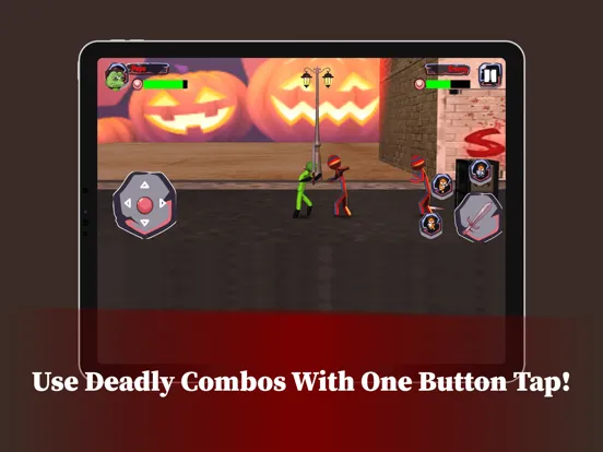 Tangkapan layar Pepe & Floki-Ninja Stick Fight iPad 