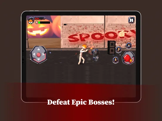 Tangkapan layar Pepe & Floki-Ninja Stick Fight iPad 