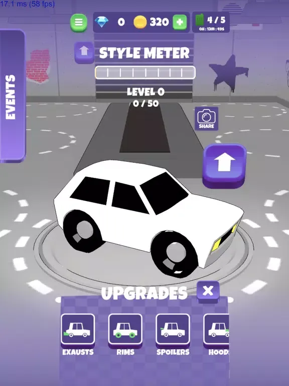 Flick Cars iPad  Screenshots