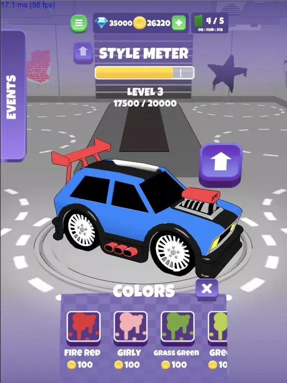 Flick Cars iPad  Screenshots