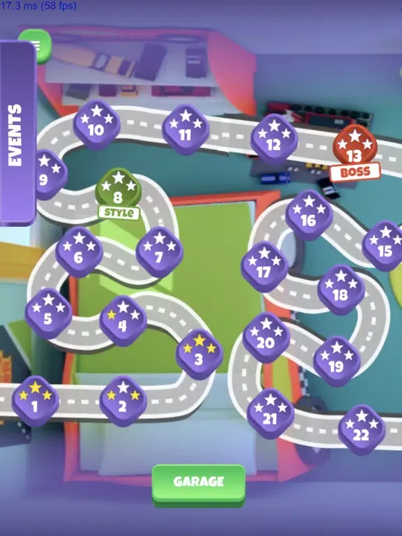 Flick Cars iPad  Screenshots