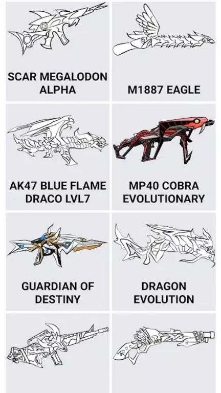 How to draw Fire weapons应用截图