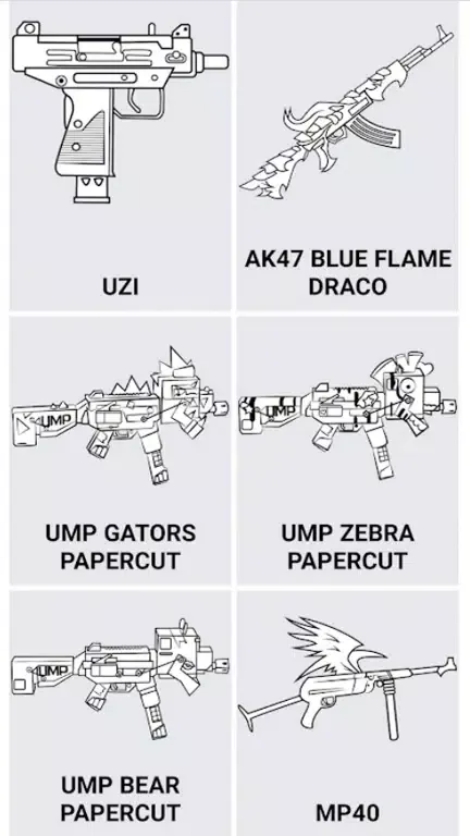 How to draw Fire weapons应用截图