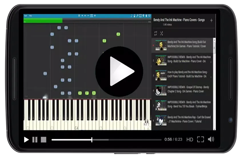 Capturas de pantalla de Bendy Ink Video Song
