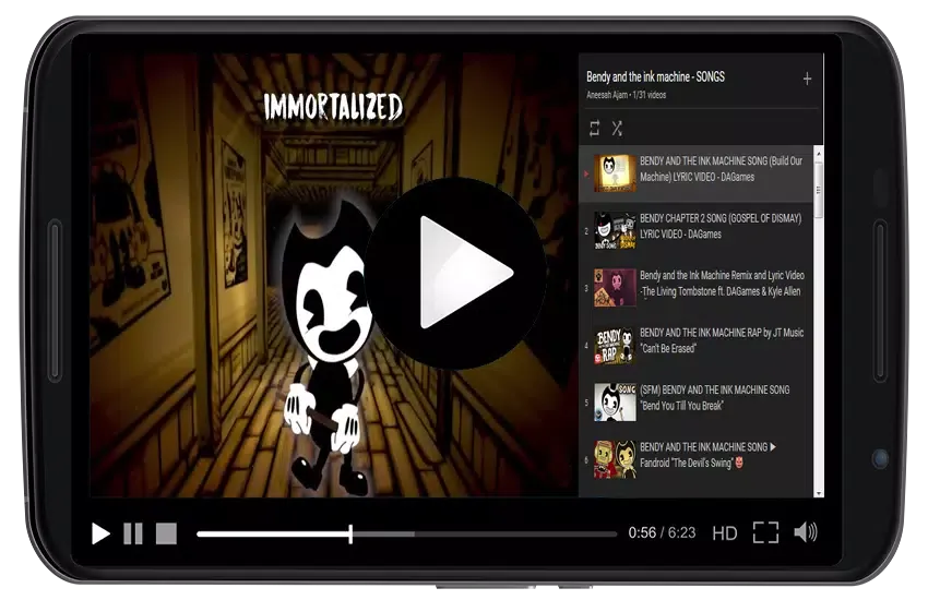 Capturas de pantalla de Bendy Ink Video Song