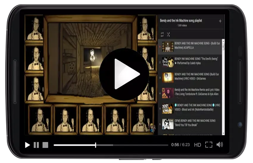 Capturas de pantalla de Bendy Ink Video Song