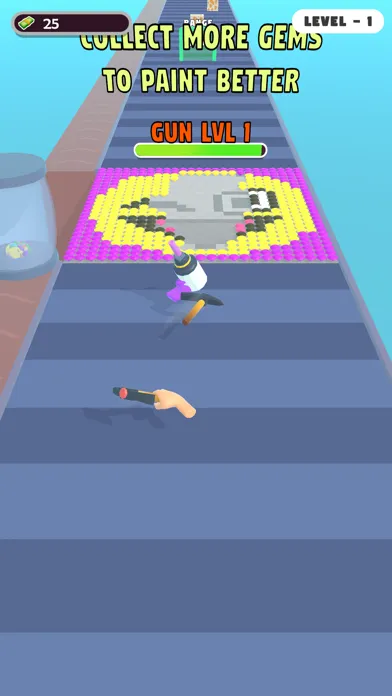 Gem Painting Run Screenshots