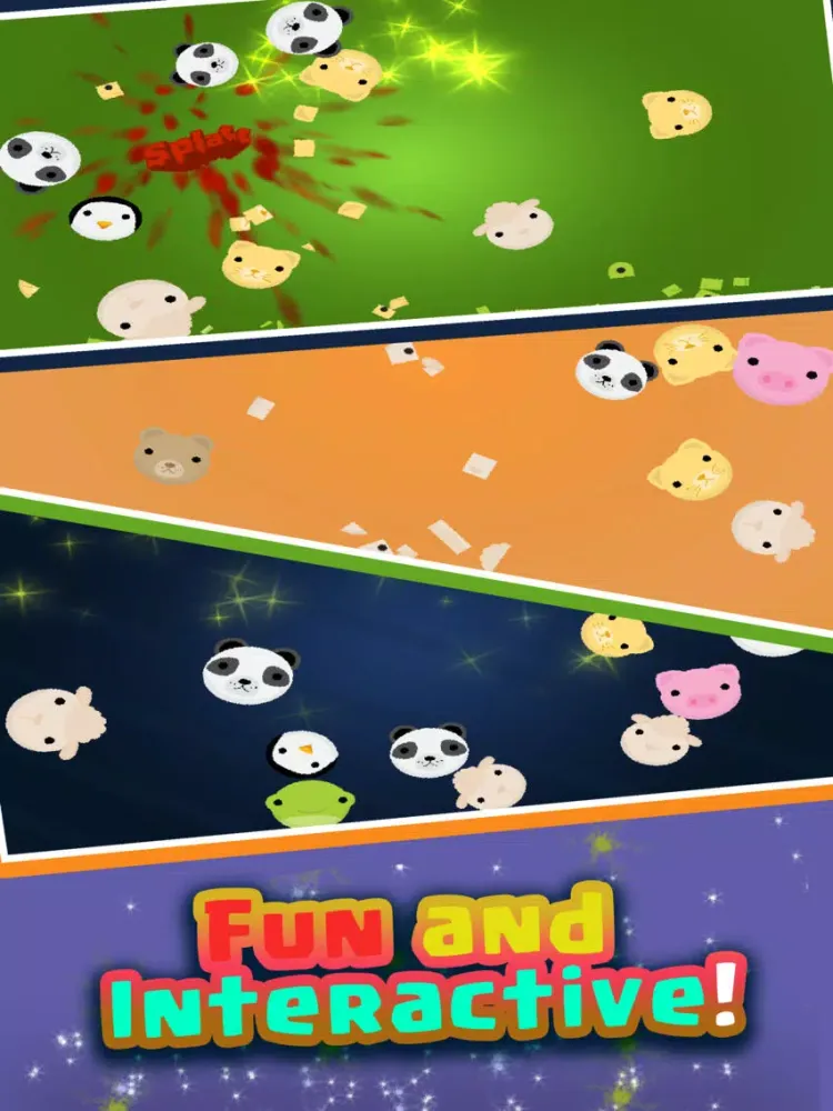 Capturas de tela do Cute Animals for Kids iPad 