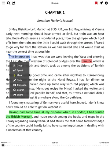Ảnh chụp màn hình của KyBook - EPub,FB2,PDF,DjVu Reader iPad 