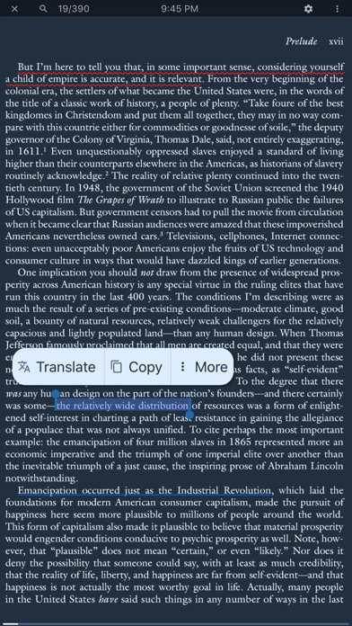 ภาพหน้าจอของ BiLibre DjVu and PDF Reader