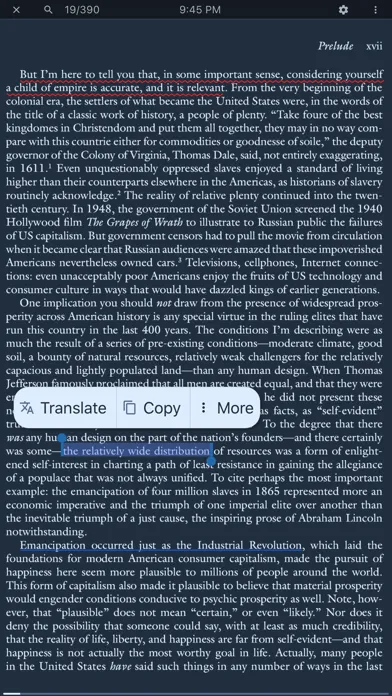 BiLibre DjVu and PDF Reader Screenshots