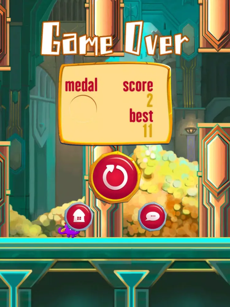 Ảnh chụp màn hình của Tap to Fly: Dragons iPad 