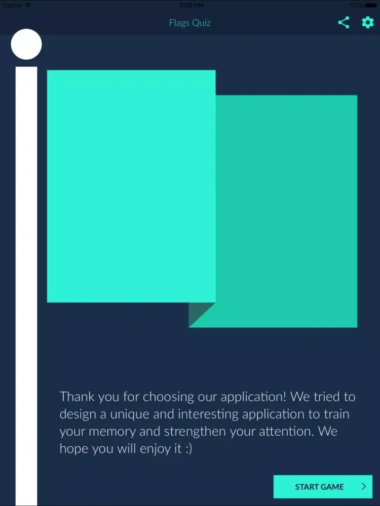 Flags Quiz – learn the flags iPad  Screenshots