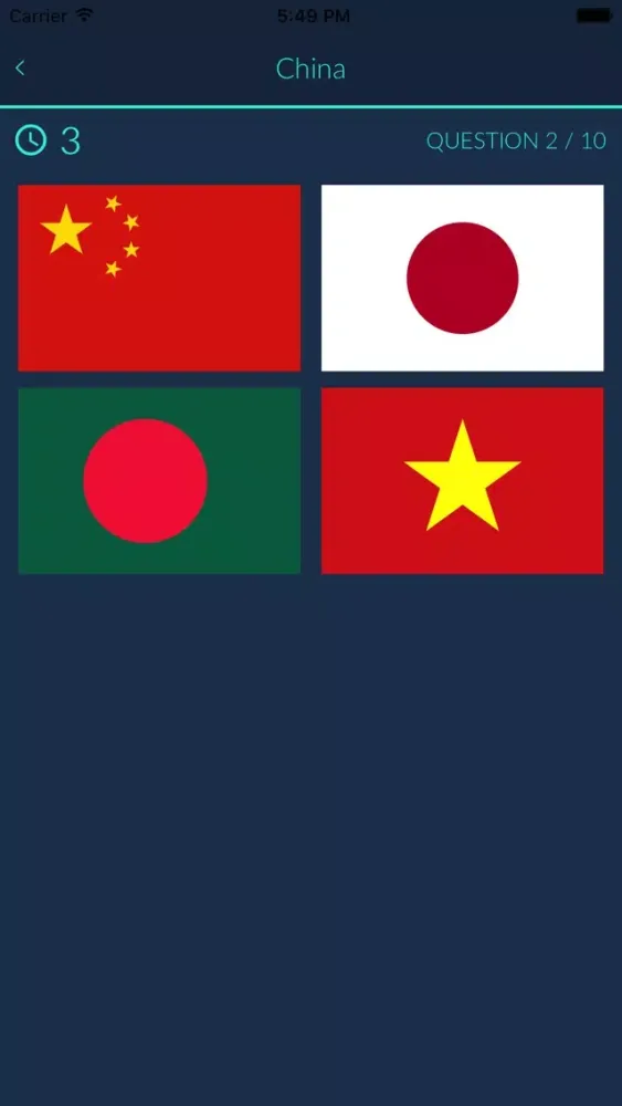 Flags Quiz – learn the flags Screenshots