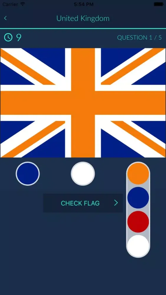 Flags Quiz – learn the flags Screenshots
