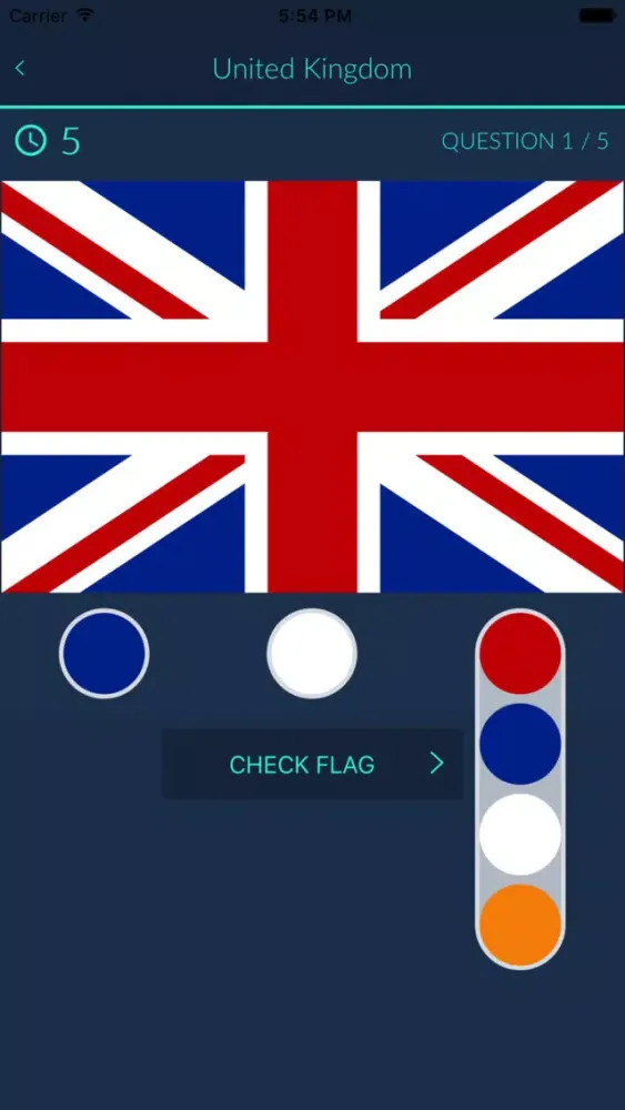 Flags Quiz – learn the flags Screenshots