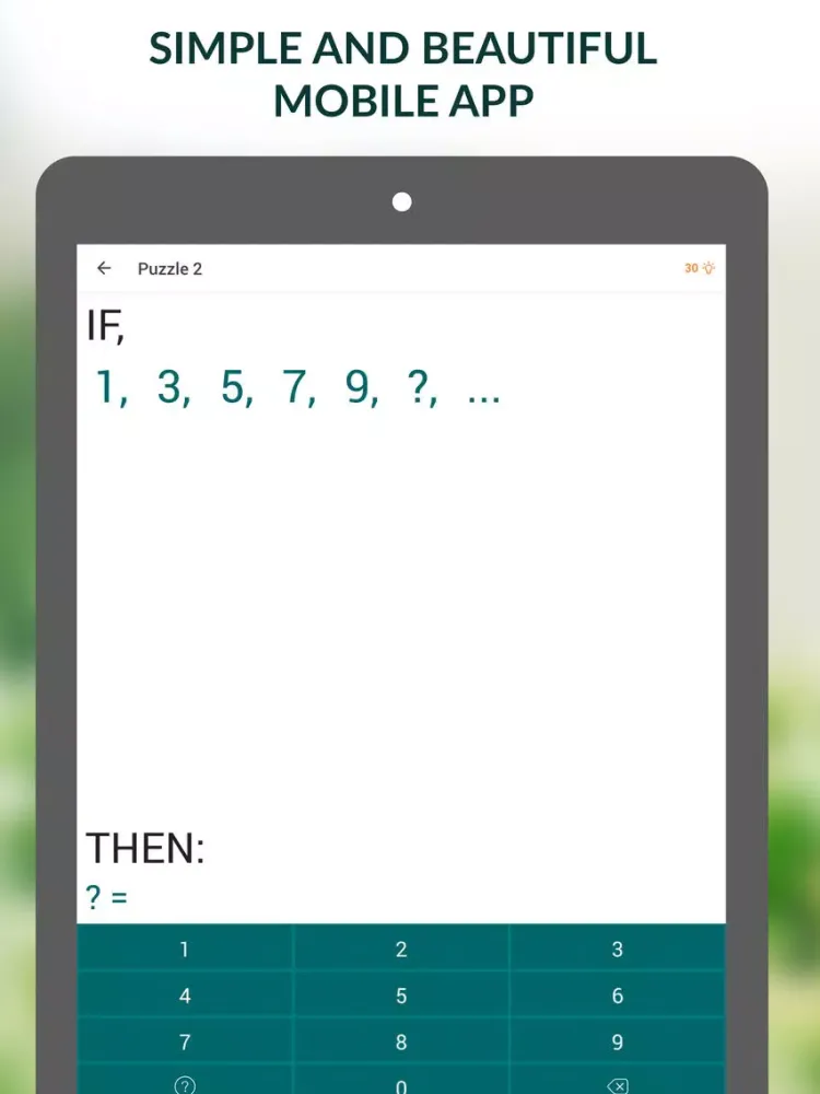 Скриншоты Math Puzzles - IF, THEN... iPad 