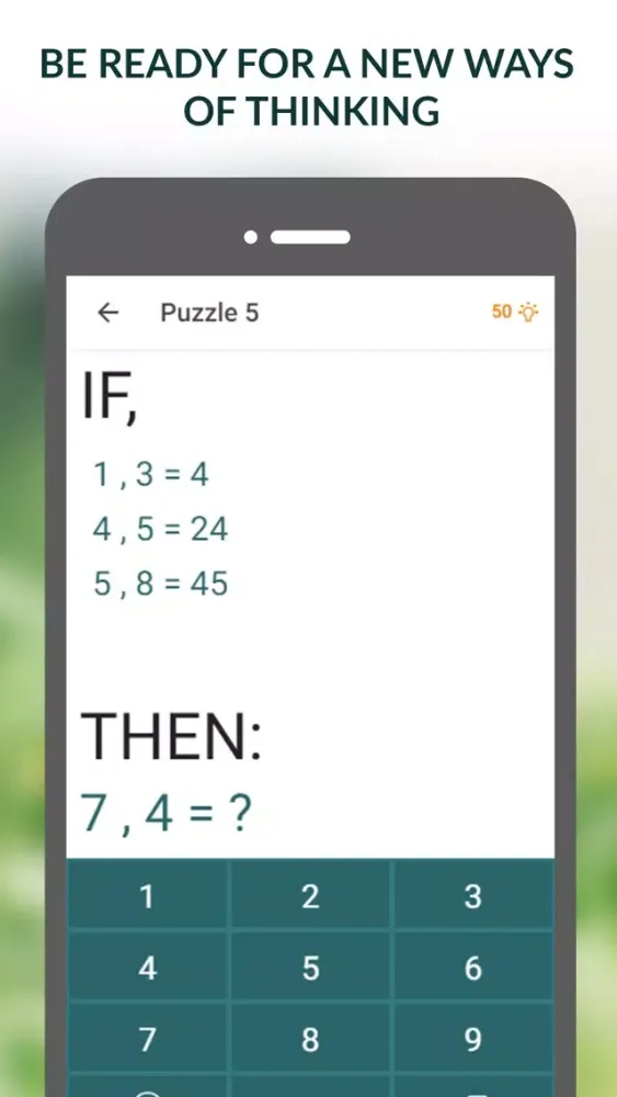 Скриншоты Math Puzzles - IF, THEN...