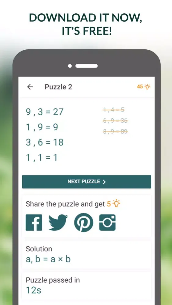 Скриншоты Math Puzzles - IF, THEN...