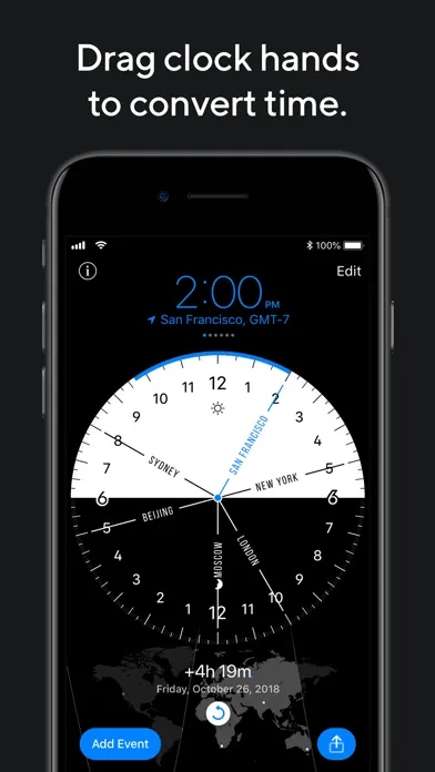 World Clock Pro: Convert Time 스크린샷