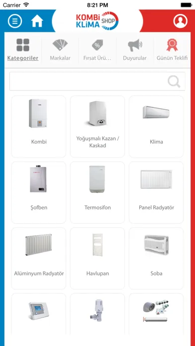 Kombi Klima Shop سکرین شاٹس