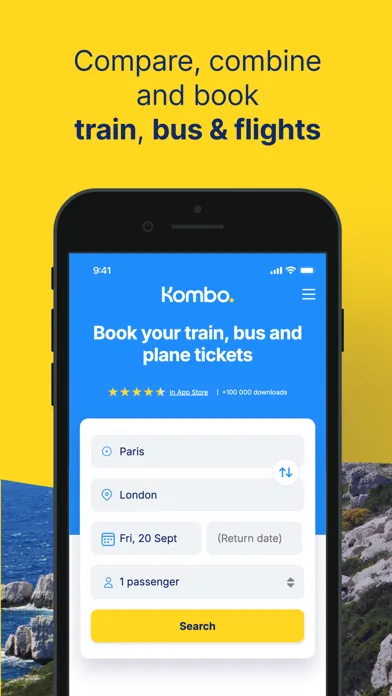 Kombo: Train, Bus & Flights স্ক্রিনশট