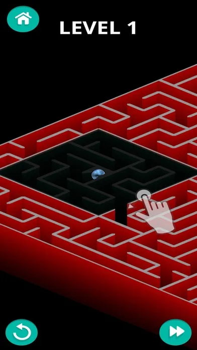 Capturas de tela do Puzzle-Maze