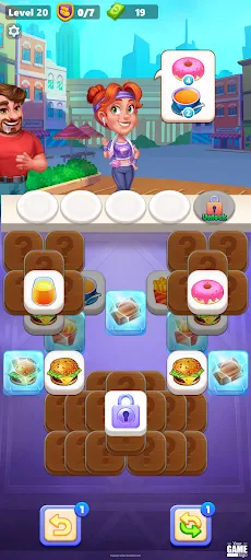 Captures d'écran de Cooking Puzzle