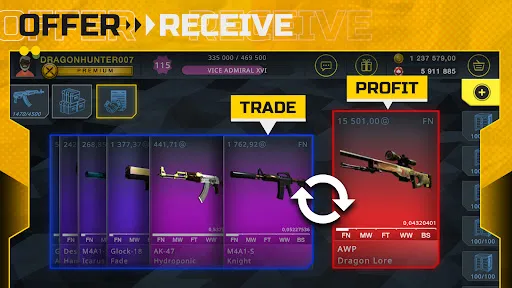 Case Chase: Simulator for CSGO Screenshots