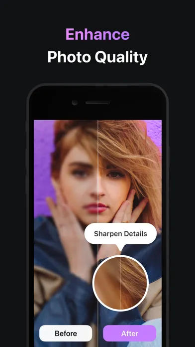 Screenshot di Photo enhancer: clear&enhance