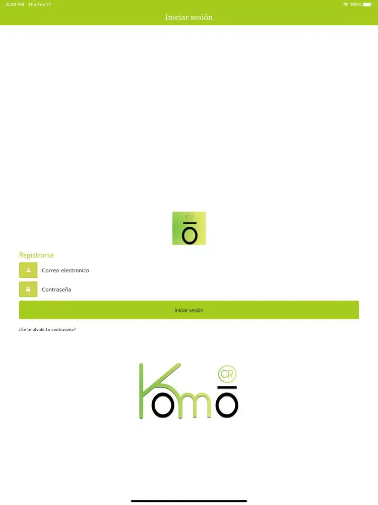 Komo CR Restaurante iPad  سکرین شاٹس