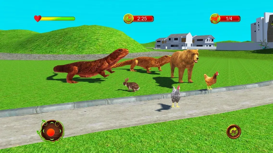 Capturas de pantalla de Hungry Komodo Attack Simulator