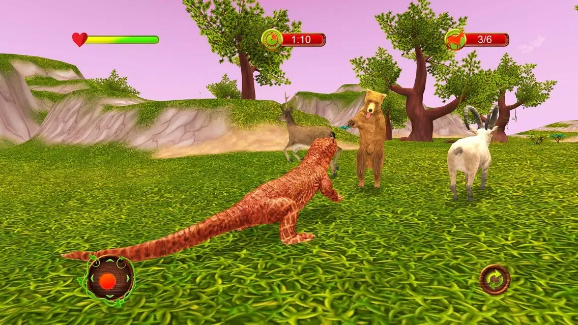 Capturas de pantalla de Hungry Komodo Attack Simulator