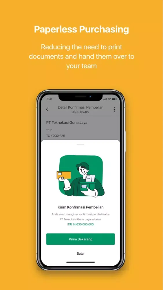 ภาพหน้าจอของ Komodo Buyer