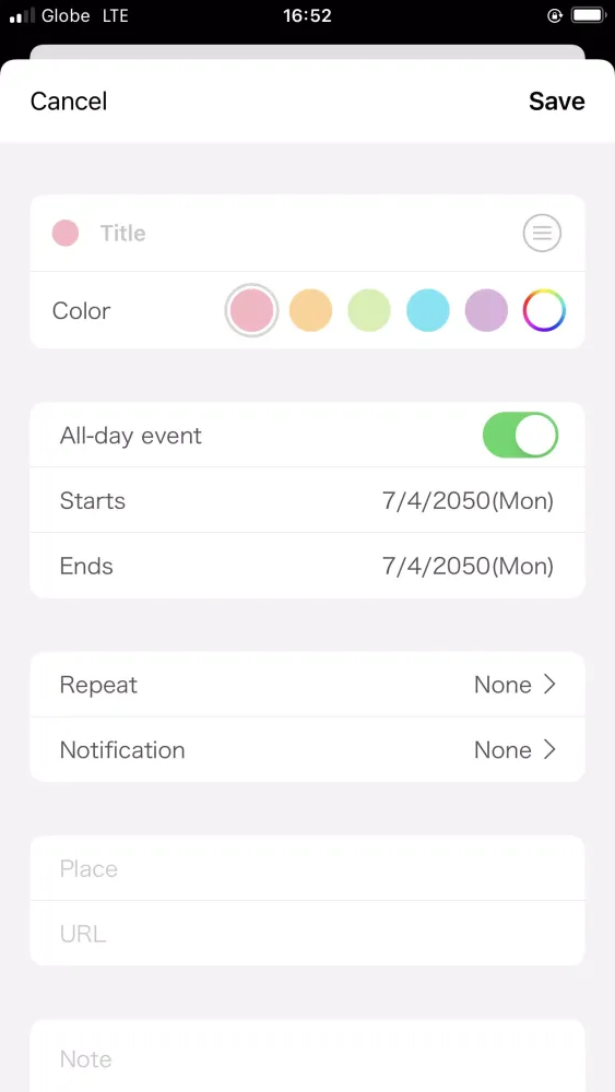 Screenshot di N Calendar