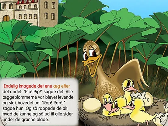 H.C. Andersen Read Along iPad  Screenshots