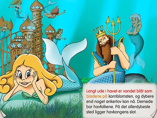 H.C. Andersen Read Along iPad  Screenshots