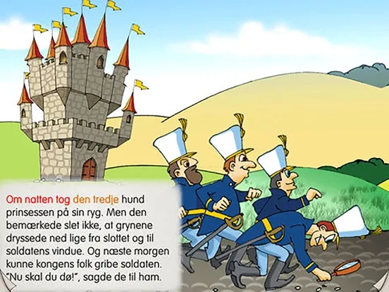 H.C. Andersen Read Along iPad  Screenshots